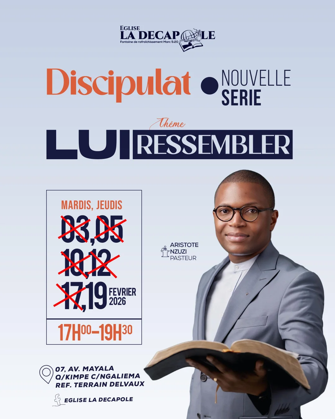Discipulat — Nouvelle série: Lui ressembler